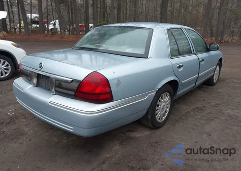 2008 Mercury Grand Marquis Ls from USA, damaged, VIN 2MEFM75V38X619604